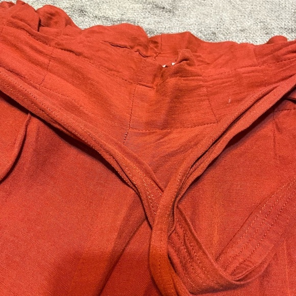 Madewell Tie- Waist Huston Wide Leg Pants - Size Small - Picture 3 of 6